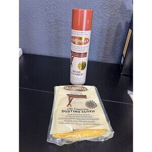 New Vintage Guardsman Original Furniture Polish 12.5 Oz W/Dusting Cloth